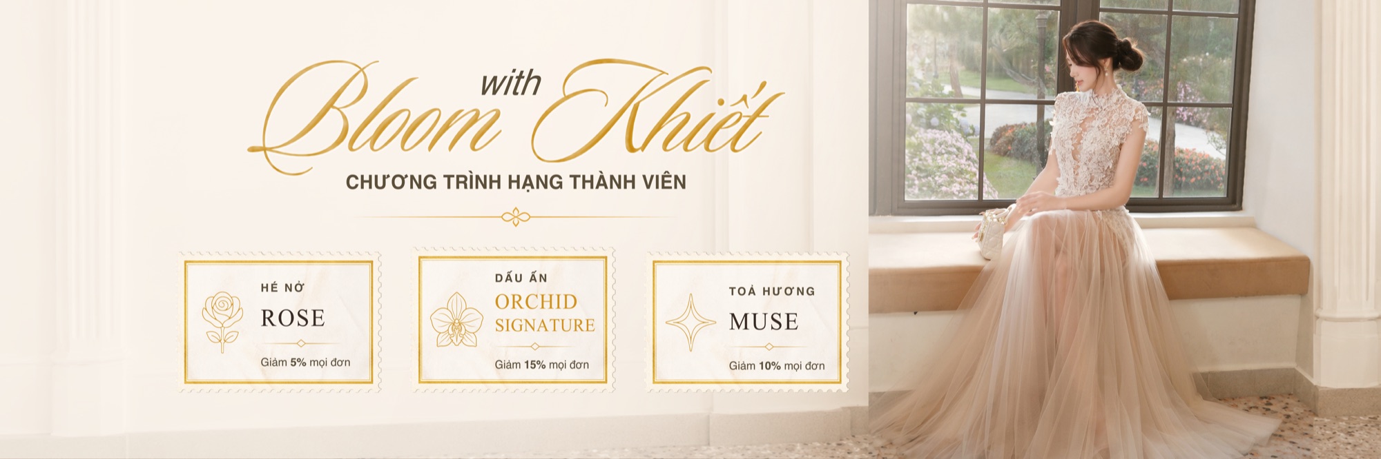 Bloom with Khiết — Chương trình hạng thành viên
